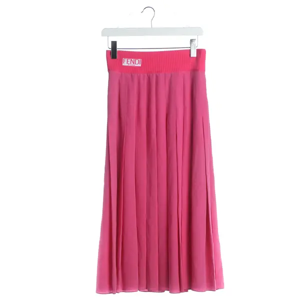 Skirt, in Pink, Polyester, Fendi