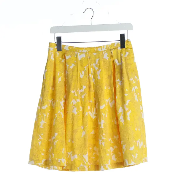 Skirt, in Yellow, Cotton, Max Mara