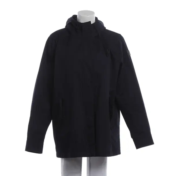 Mid-Season Jacket, in Navy, Cotton, Woolrich