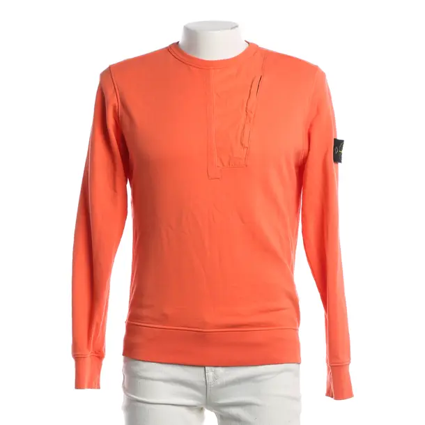Sweatshirt, in Dark Orange, Cotton, Stone Island