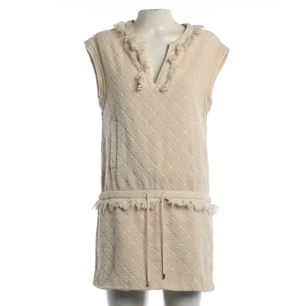 Dress, in Cream, Cotton, Chanel
