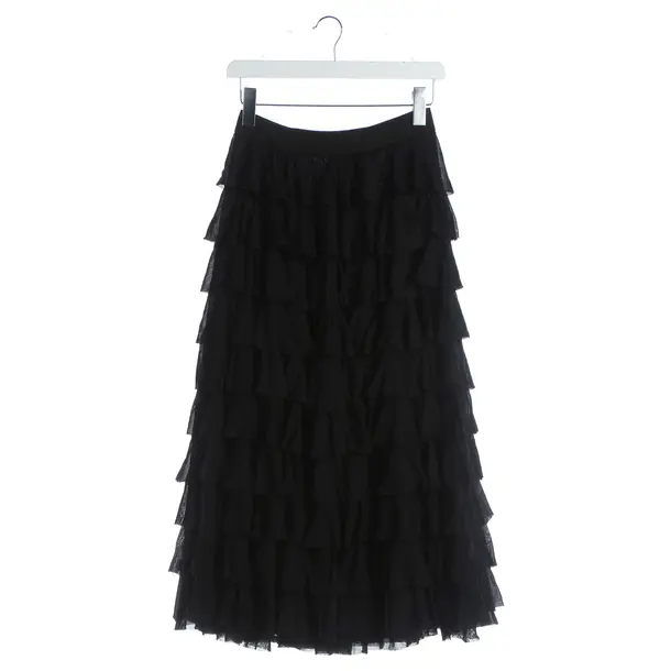 Skirt, in Black, Polyamide, Norma Kamali