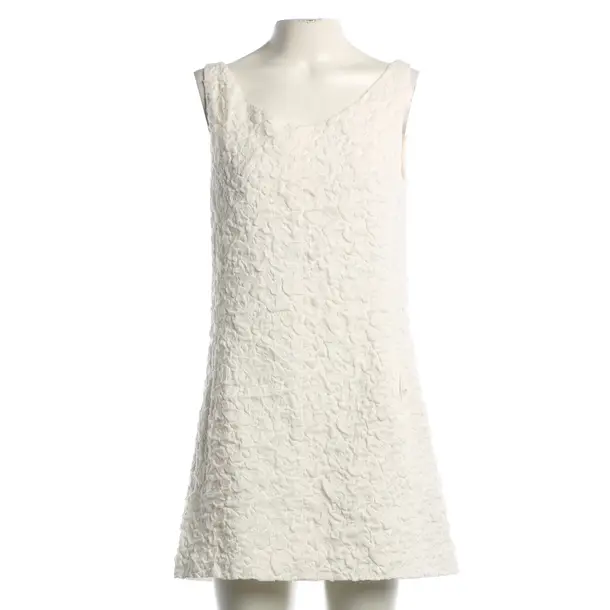 Cocktail Dress, in Cream, Cotton, Balenciaga