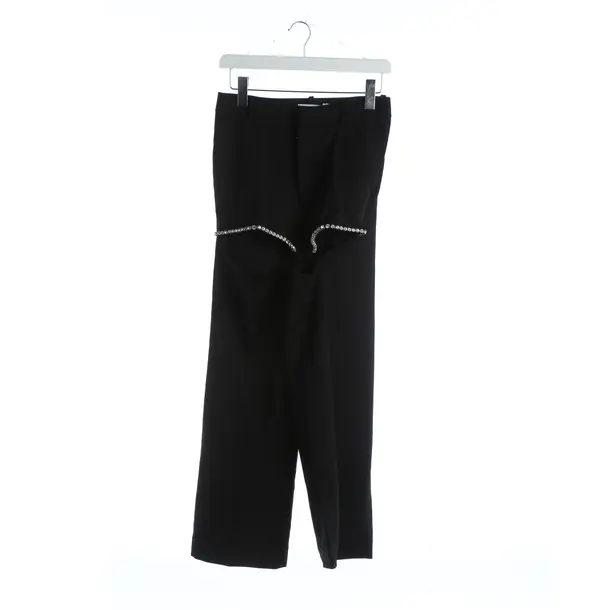 Pantaloni, in Nero, Lana, Area