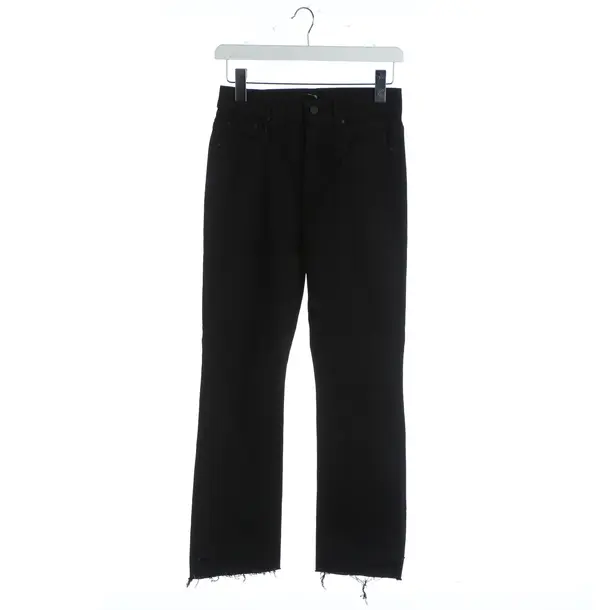 Slim Fit Jeans, in Black, Cotton, Mother