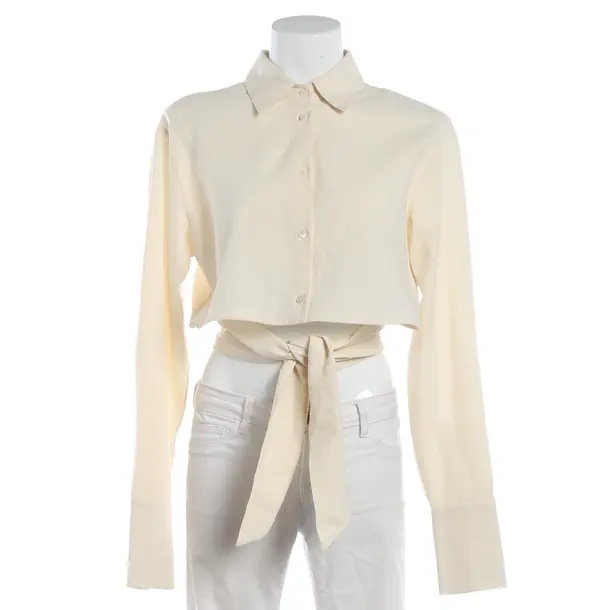 Blouse, in Beige, Cotton, Balmain