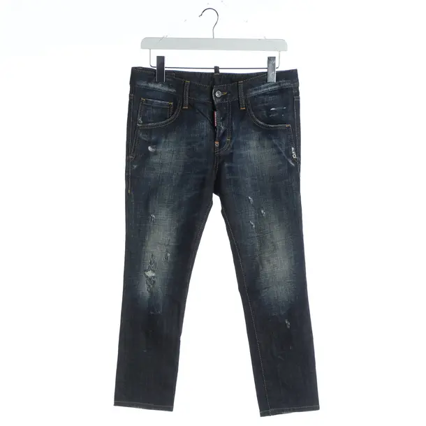 Slim Fit Jeans, in Navy, Cotton, Dsquared