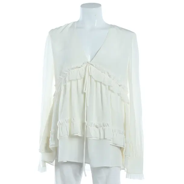 Bluse, in Weiß, Seide, Sly 010