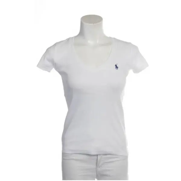 Shirt in Weiß, Baumwolle, Polo Ralph Lauren