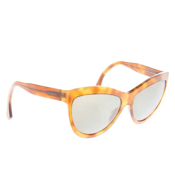 Sonnenbrille in Braun, Kunststoff, Balenciaga