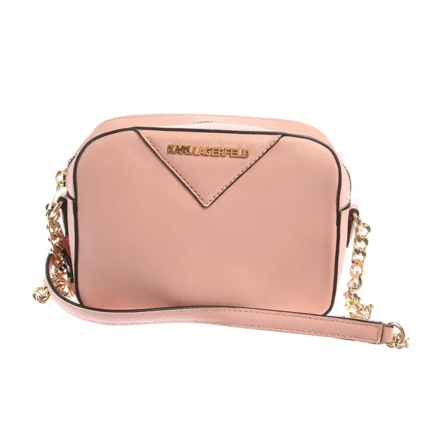 Crossbody Bag in Pink, Polyvinyl, Karl Lagerfeld