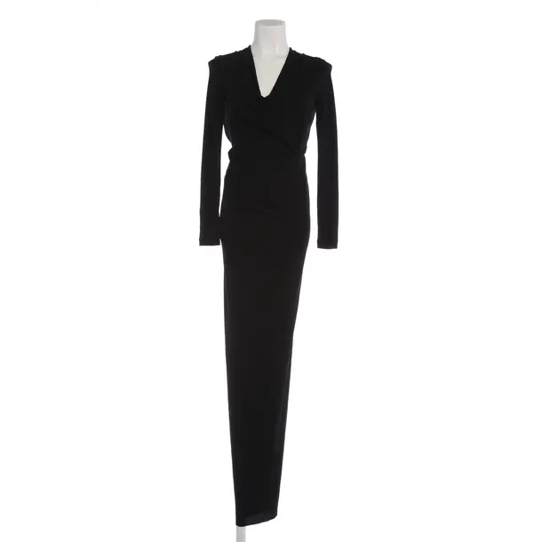Evening Gown in Black, Polyester, Roland Mouret