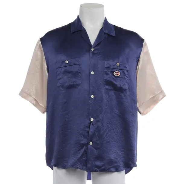 Casual Shirt in Blue, Acetate, Gucci