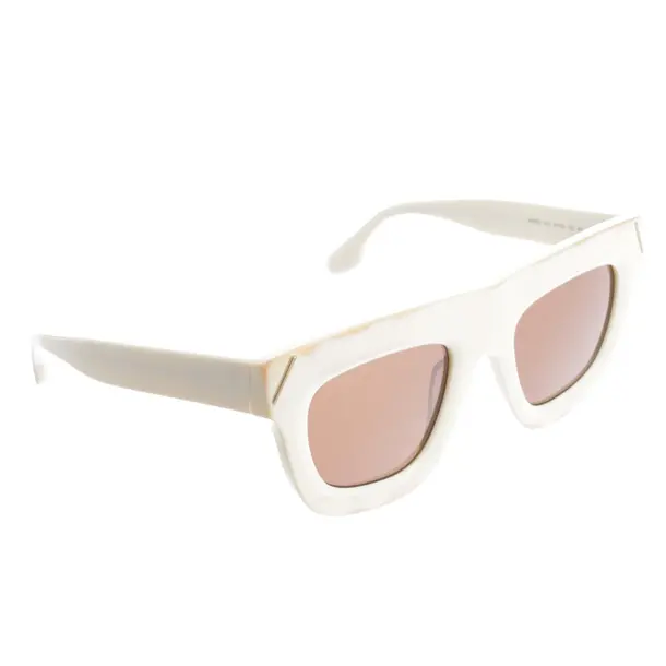Sunglasses in White, Synthetic, Victoria Beckham