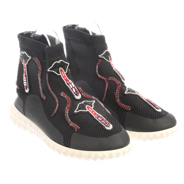 High-Top Sneakers in Multicolored, , Valentino
