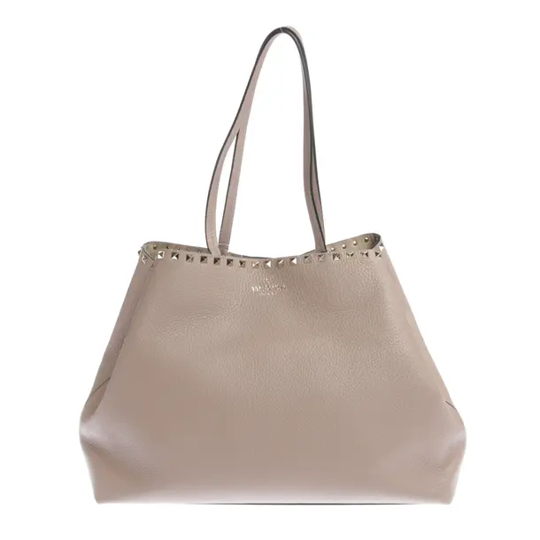 Shopper Bag in Brown, Leather, Valentino