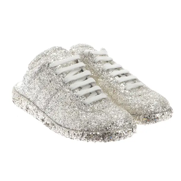 Mules in Metallic, , Maison Martin Margiela