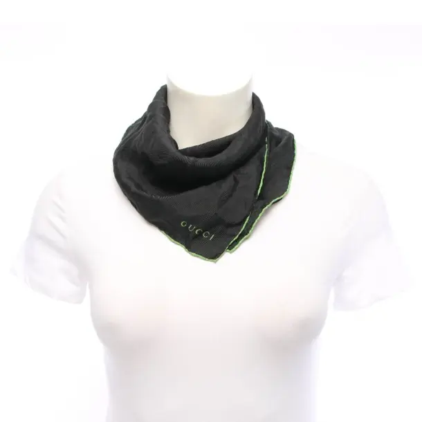 Tuch in Schwarz, Seide, Gucci