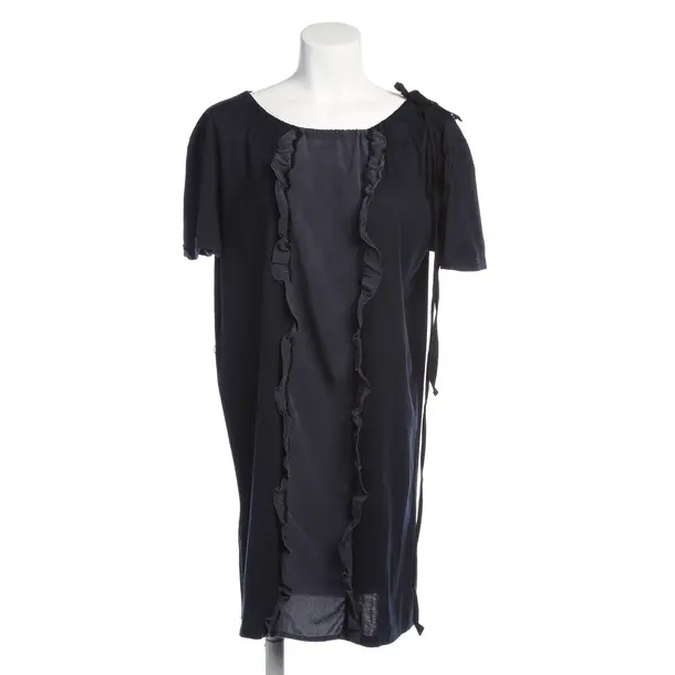 Kleid in Blau, Baumwolle, Prada