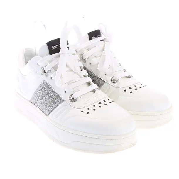 Sneakers in White, , Jimmy Choo