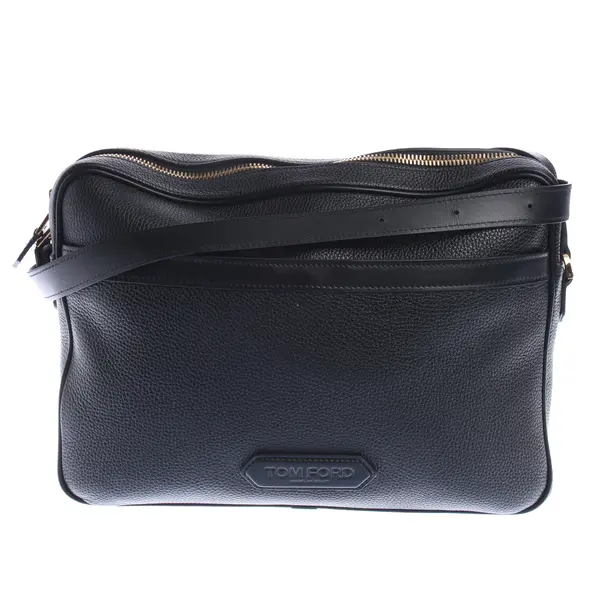 Umhängetasche in Schwarz, Leder, Tom Ford