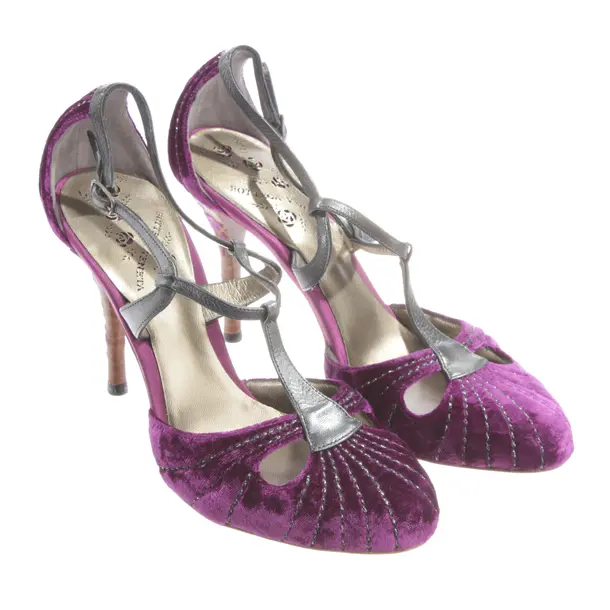 Pumps, in Purple, Bottega Veneta