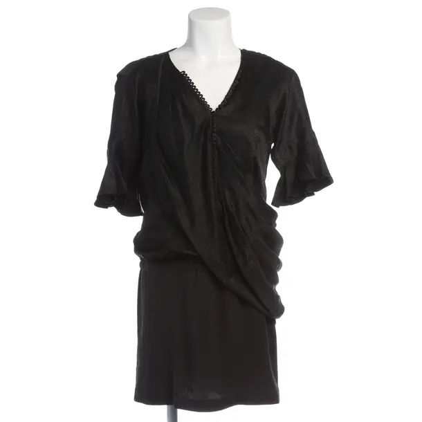 Kleid in Schwarz, Seide, Balenciaga