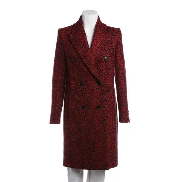 Mid-Season Coat in Red, Polyester, Drykorn