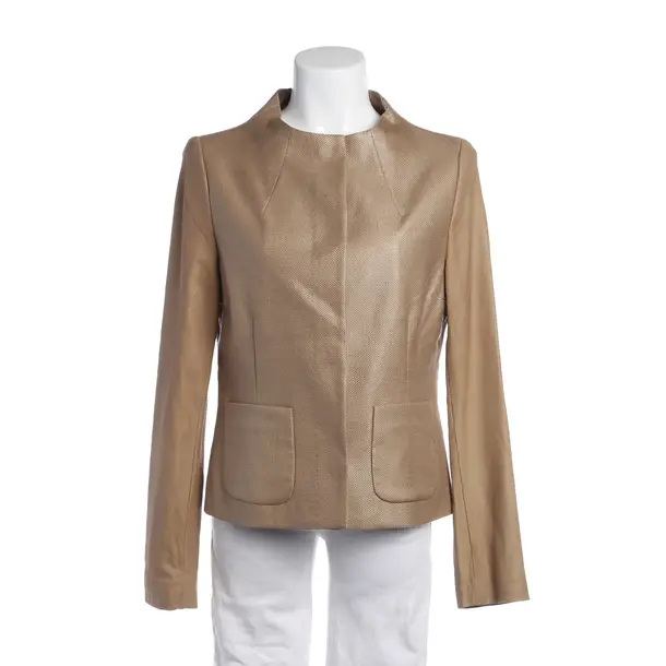Blazer in Braun, Leder, Drykorn