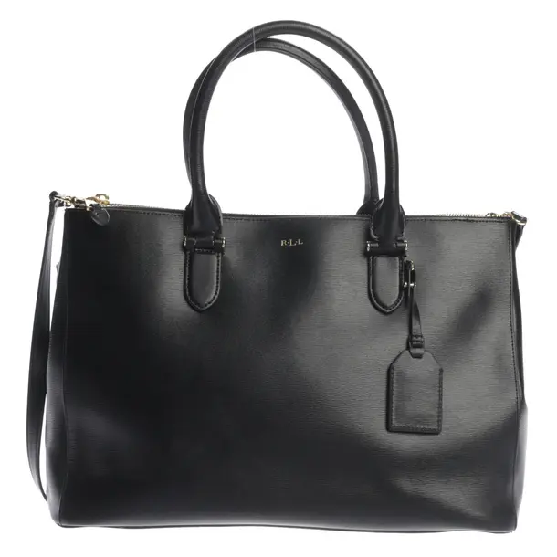 Handtasche in Schwarz, Leder, Lauren Ralph Lauren