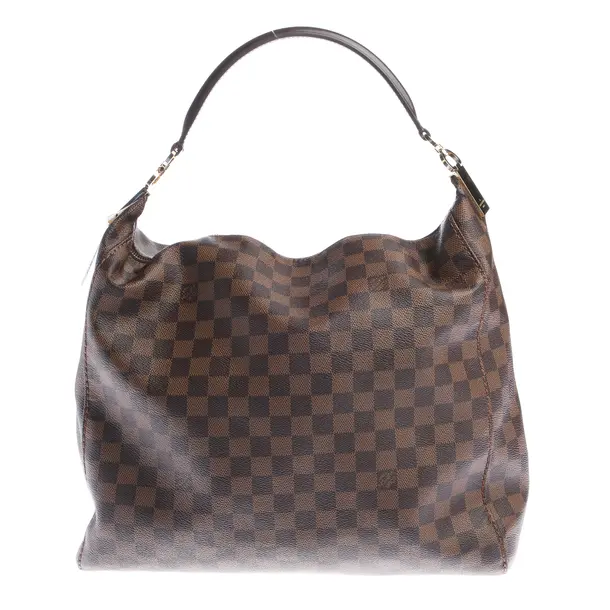 Schultertasche in Braun, Leder, Louis Vuitton