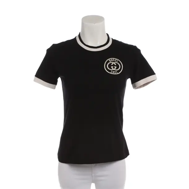 Shirt in Schwarz, Baumwolle, Gucci