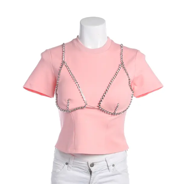 Shirt in Rosa, Viskose, Area