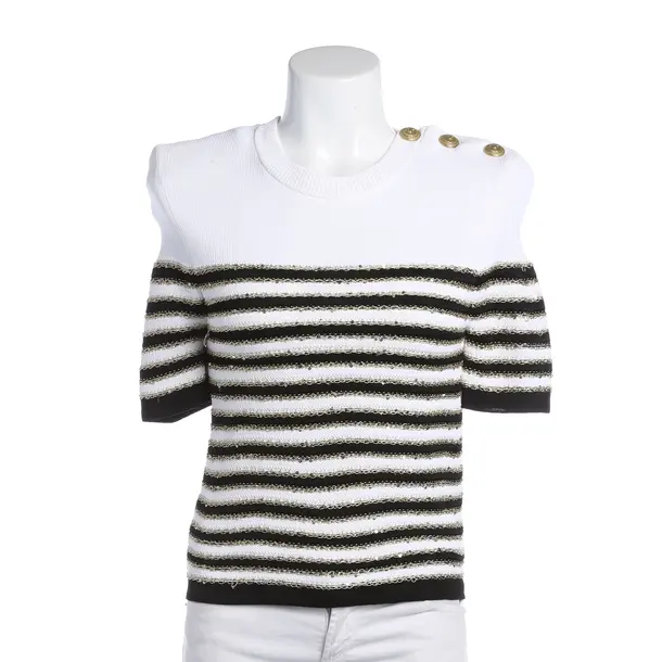 Shirt in White, Viscose, Balmain