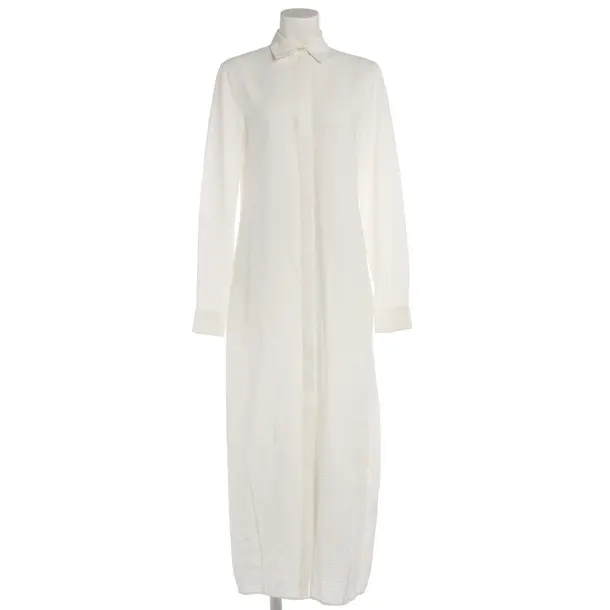 Kleid in Weiß, Seide, Totême