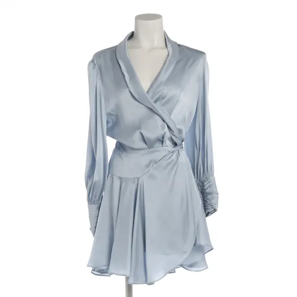 Cocktailkleid in Blau, Seide, Zimmermann