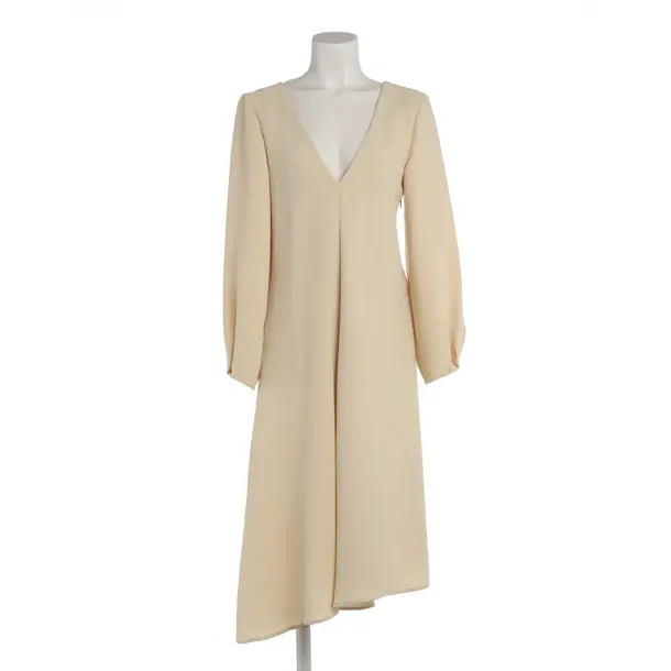 Dress in White, Polyester, Closed