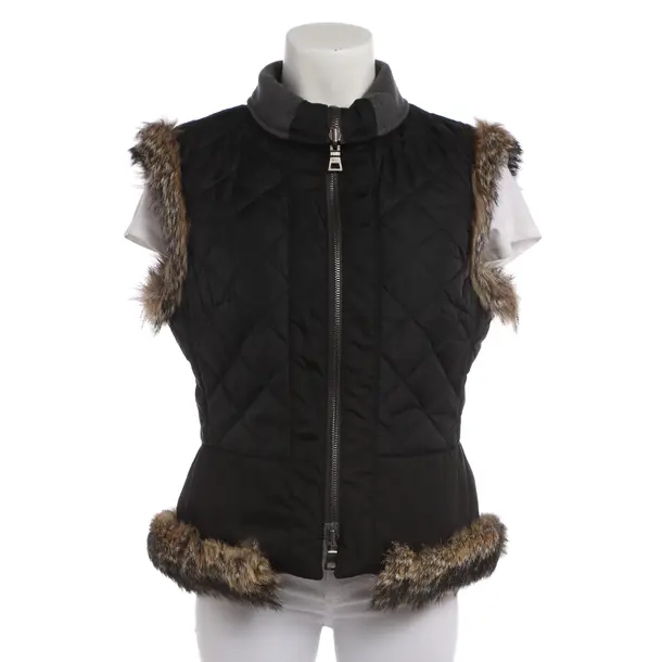 Vest in Black, Wool, Prada Linea Rossa