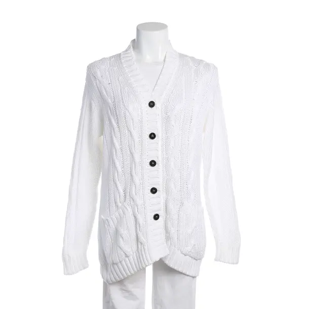 Cardigan in White, Cotton, Iris von Arnim