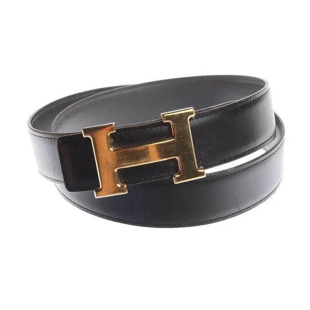 Gürtel, in Schwarz, Leder, Hermès