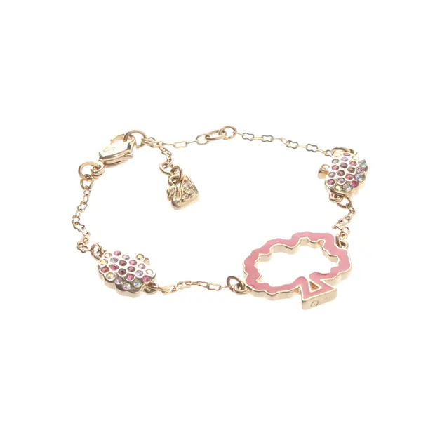 Bracelet in Metallic, Metal (metallic, metallized), Swarovski