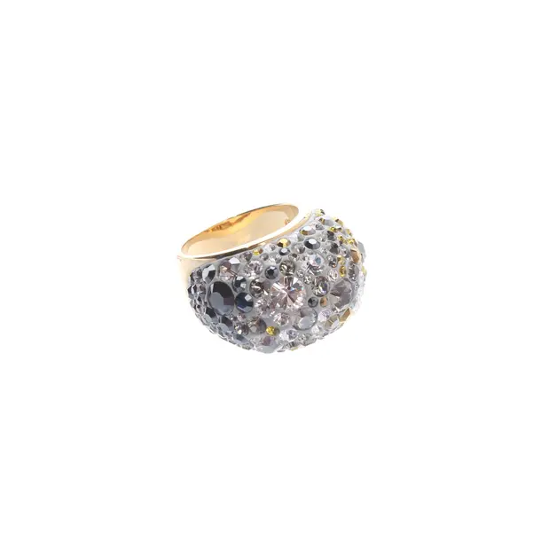 Ring in Multicolored, Metal (metallic, metallized), Swarovski