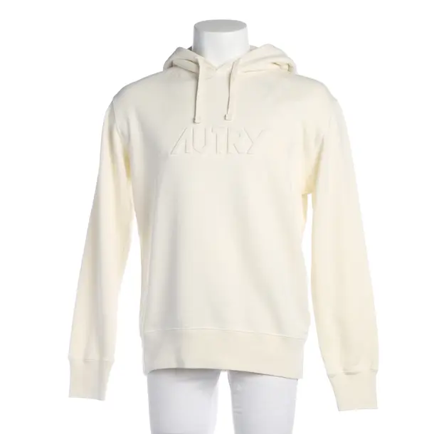 Felpa con cappuccio, in Crema, Cotone, Autry