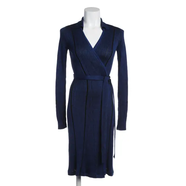 Dress in Blue, Wool, Diane von Furstenberg