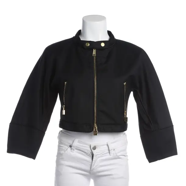 Sommerjacke in Schwarz, Baumwolle, Dsquared