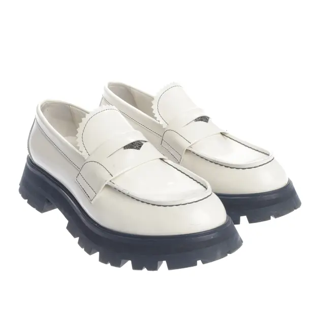 Loafers in White, , Alexander McQueen