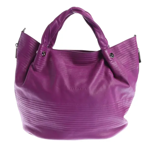 Handtasche in Lila, Leder, Coccinelle