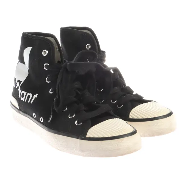High-Top Sneakers in Black, , Isabel Marant