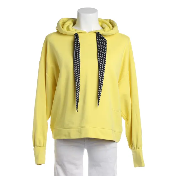 Hoodie in Yellow, Cotton, Bogner