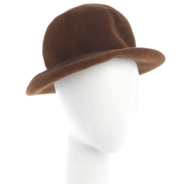Hat in Brown, Cotton, Jil Sander